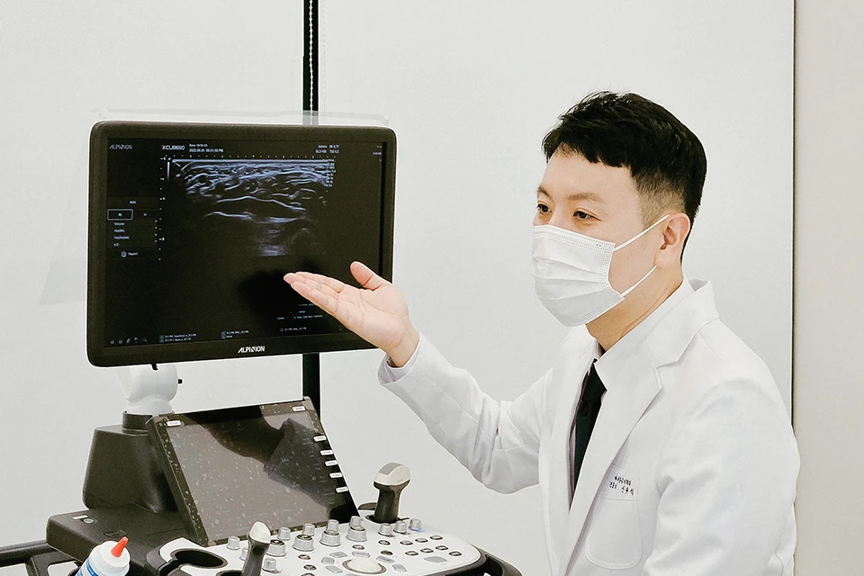본튼튼마취통증의학과의원 진료 상담 모습
